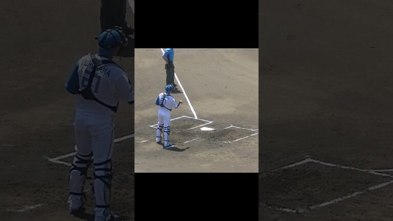 古川裕大のキャッチングとスローイング〜2024年6月5日 日本ハムファイターズ対 千葉ロッテマリーンズ 鎌ヶ谷スタジアム