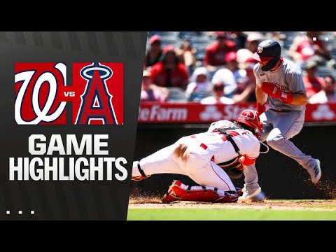 ナショナルズ対エンジェルスゲームのハイライト（6/29/25）| MLBのハイライト
