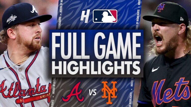 アトランタブレーブス対ニューヨークメッツ - フルゲームのハイライト| 2025年6月23日MLBシーズン