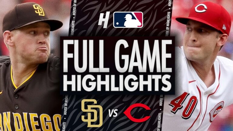 サンディエゴパドレスvsシンシナティレッズ - フルゲームのハイライト| 2025年6月29日MLBシーズン