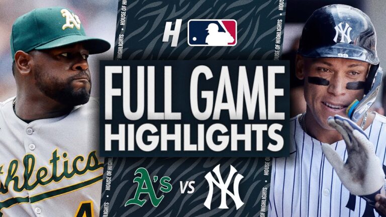 陸上競技対ニューヨークヤンキース - フルゲームのハイライト| 2025年6月29日MLBシーズン