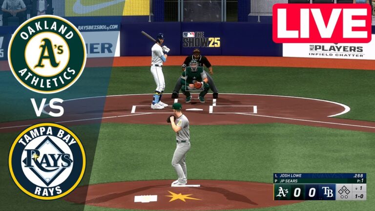 MLBLive🔴タンパベイレイズ対オークランドアスレチックス -  2025年7月2日|フルゲームMLB 2025 en vivo