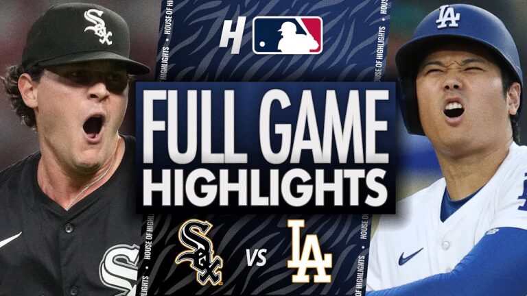 シカゴホワイトソックスvsロサンゼルスドジャース - フルゲームのハイライト| 2025年7月1日MLBシーズン