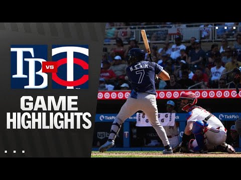 光線vs.ツインズゲームのハイライト（7/4/25）| MLBのハイライト
