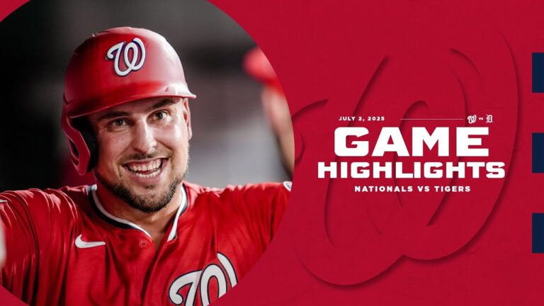 Tigers vs. Nationals Game 2 Highlights (7/2/25) | MLB Highlights
