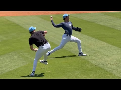 【ドジャース！】試合前練習！【1番ピッチャー・大谷翔平投手】vs ヒューストン・アストロズ@ドジャー・スタジアム7/5/2025  #大谷翔平  #ohtani  #dodgers