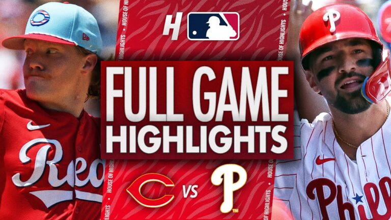 シンシナティレッズvsフィラデルフィアフィリーズ - フルゲームのハイライト| 2025年7月4日MLBシーズン