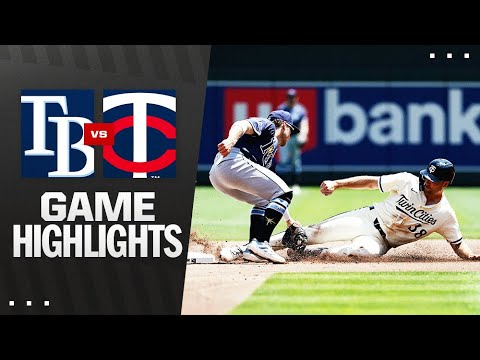 光線vs.ツインズゲームのハイライト（7/6/25）| MLBのハイライト