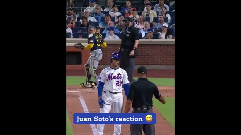 Soto didn’t think so 😅
