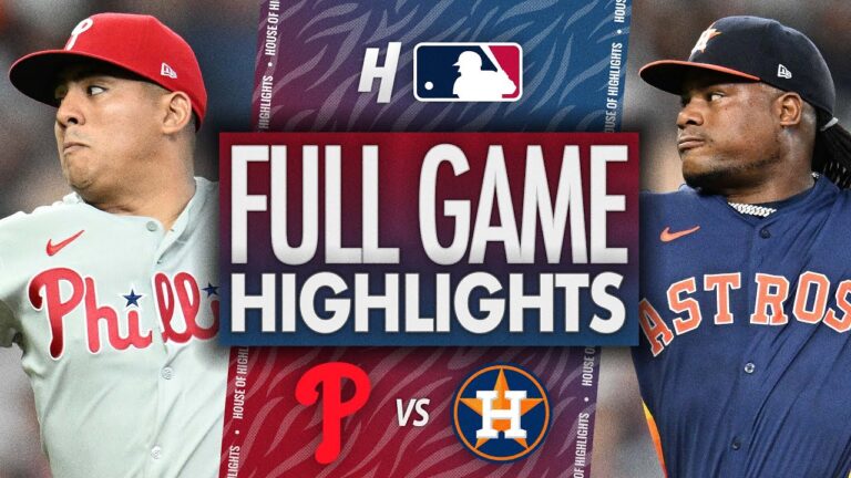 フィラデルフィアフィリーズvsヒューストンアストロズ - フルゲームのハイライト| 2025年6月24日MLBシーズン