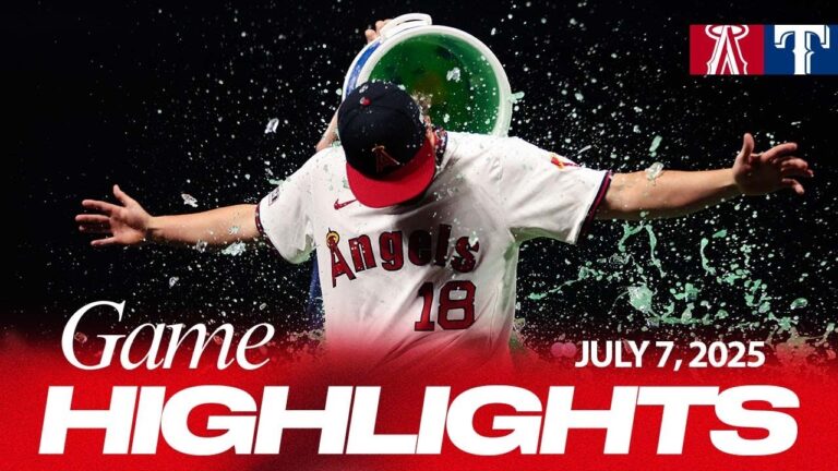 レンジャーvs.エンジェルスゲームのハイライト（7/7/25）| MLBのハイライト