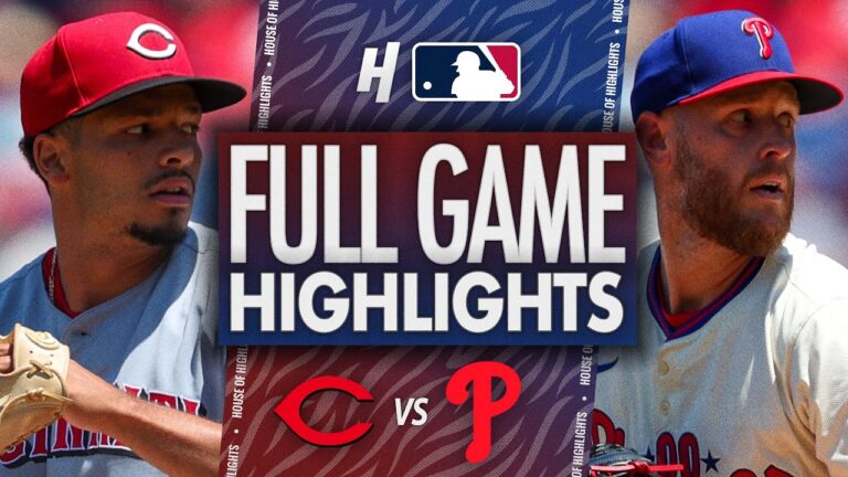 シンシナティレッズvsフィラデルフィアフィリーズ - フルゲームのハイライト| 2025年7月6日MLBシーズン