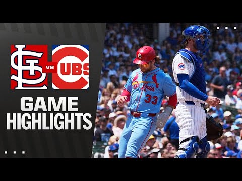 カーディナルズ対カブスゲームのハイライト（7/5/25）| MLBのハイライト