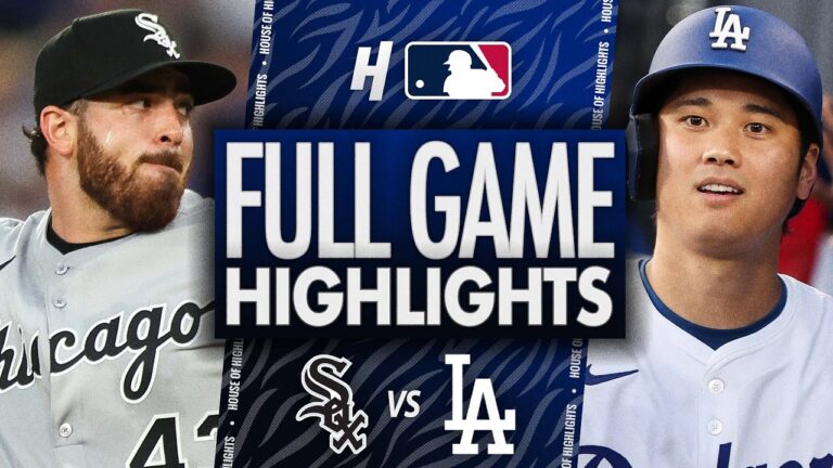 シカゴホワイトソックスvsロサンゼルスドジャース - フルゲームのハイライト| 2025年7月3日MLBシーズン