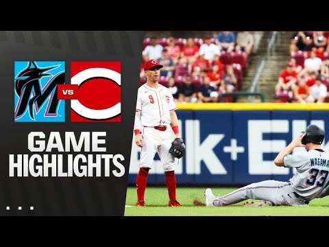 Marlins vs. Redsゲームのハイライト（7/7/25）| MLBのハイライト