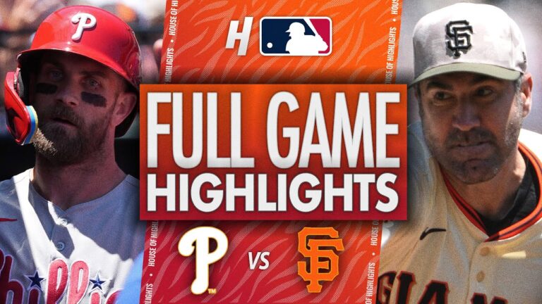 フィラデルフィアフィリーズvsサンフランシスコジャイアンツ - フルゲームのハイライト| 2025年7月9日MLBシーズン