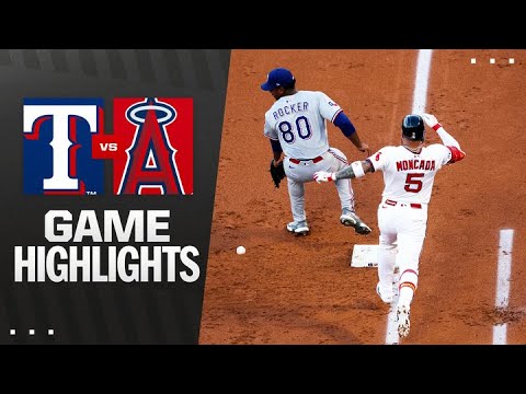レンジャーvs.エンジェルスゲームのハイライト（7/9/25）| MLBのハイライト