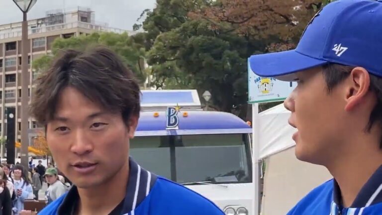 横浜DeNAベイスターズファンフェスティバル2023 髙城俊人・坂本裕哉(モーニング娘｡'23)・中井大介・西巻賢二(アンジュルム)・大貫晋一(BEYOOOOONDS・CHICA#TETSU)