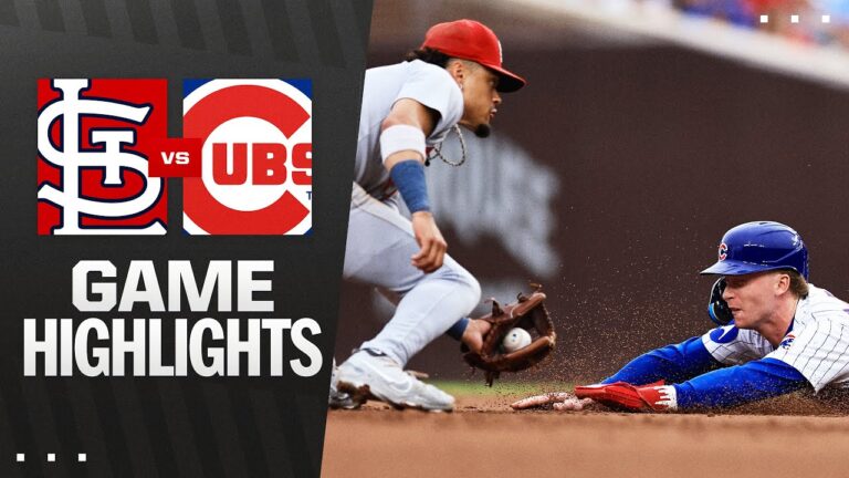 カーディナルズ対カブスゲームのハイライト（7/6/25）| MLBのハイライト