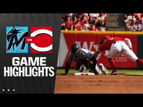 Marlins vs. Redsゲームのハイライト（7/10/25）| MLBのハイライト