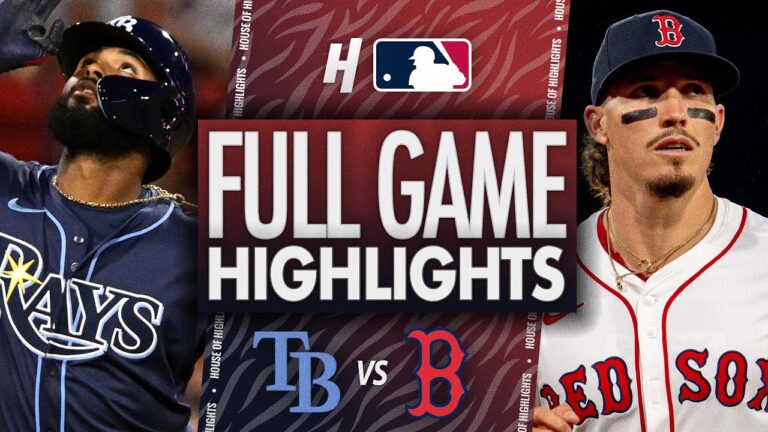 タンパベイレイズ対ボストンレッドソックス - フルゲームのハイライト| 2025年7月10日MLBシーズン