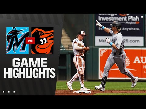 マーリンズ対オリオールズゲームのハイライト（7/13/25）| MLBのハイライト