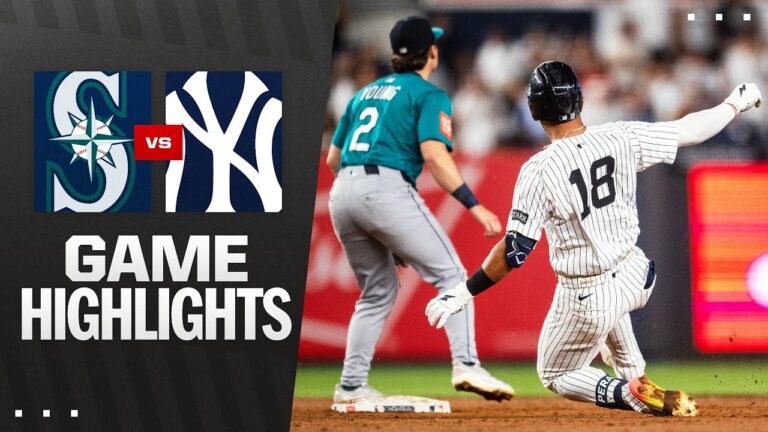 Mariners vs. Yankees Game Highlights (7/9/25) | MLB Highlights