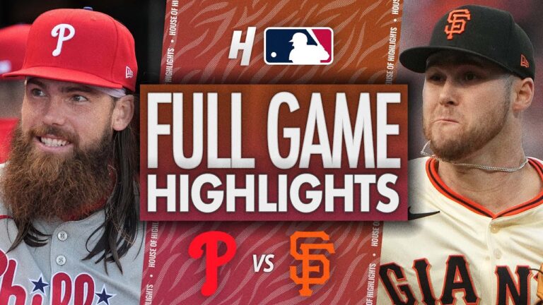 フィラデルフィアフィリーズvsサンフランシスコジャイアンツ - フルゲームのハイライト| 2025年7月7日MLBシーズン