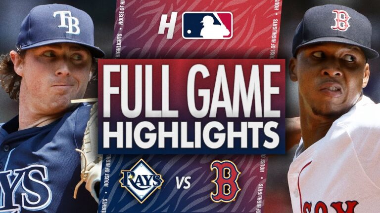 タンパベイレイズ対ボストンレッドソックス - フルゲームのハイライト| 2025年7月13日MLBシーズン