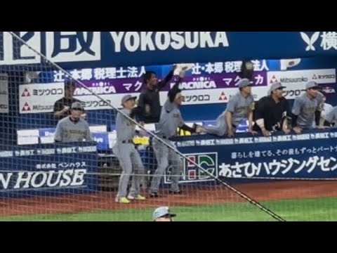９回表の植田海の貴重なタイムリー2ベース！阪神追加点！