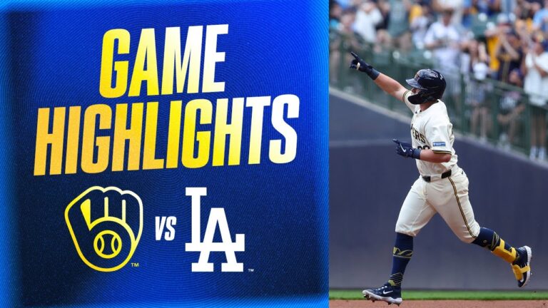 Dodgers vs. Brewers Highlights (7/7/25) | MLB Highlights
