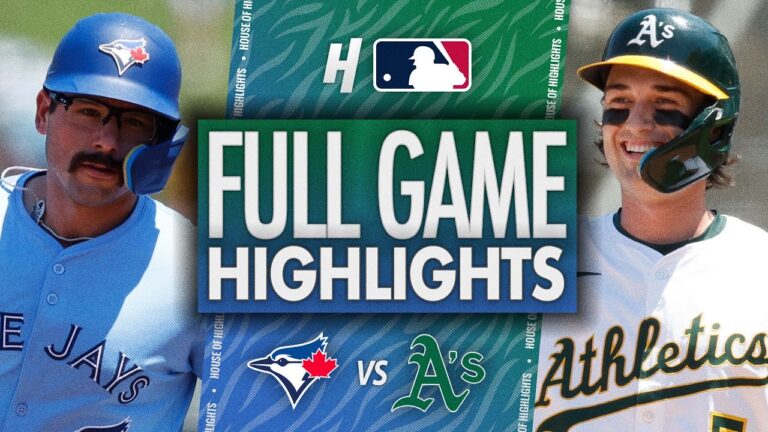 トロント・ブルージェイズ対アスレチックス - フルゲームハイライト | 2025年7月13日 MLBシーズン