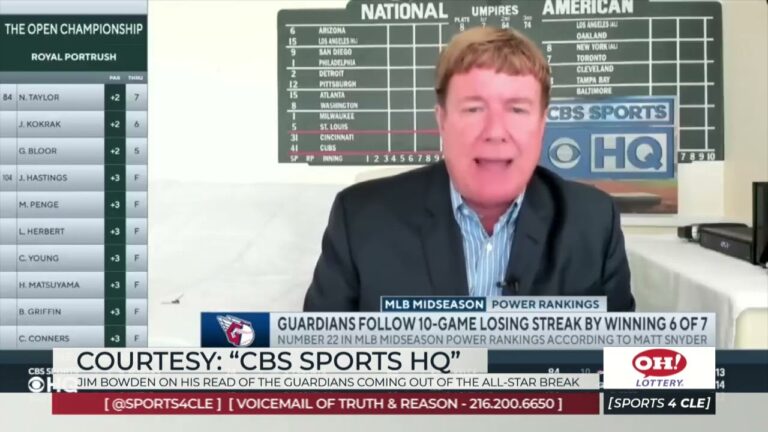 元MLB GMジム・ボーデンがガーディアンズが立っている場所と貿易締め切り-Sports4Cle、7/18/25