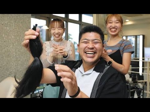 中日・福敬登、プロ野球界で異例のヘアドネーション　3年越しの思いを子どもたちに届ける