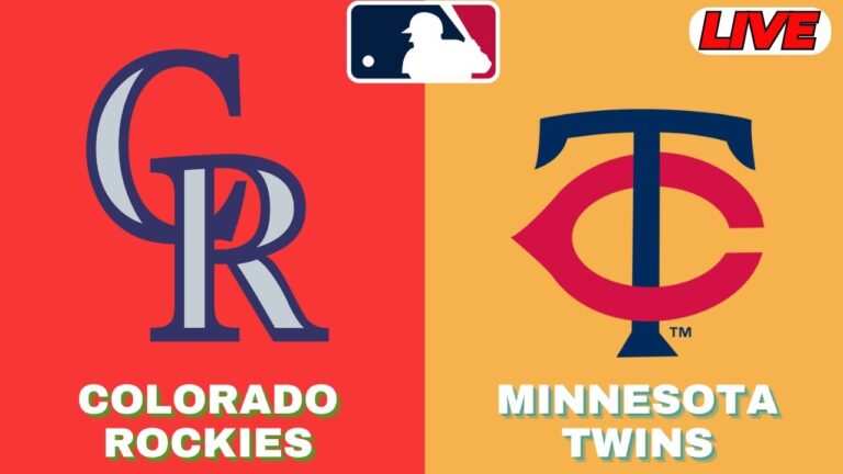🔴Live：ミネソタツインズ対コロラドロッキーズ| MLB 2025 | MLBライブ野球スコア