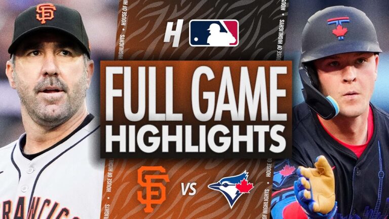 サンフランシスコジャイアンツ対トロントブルージェイズ - フルゲームのハイライト| 2025年7月18日MLBシーズン