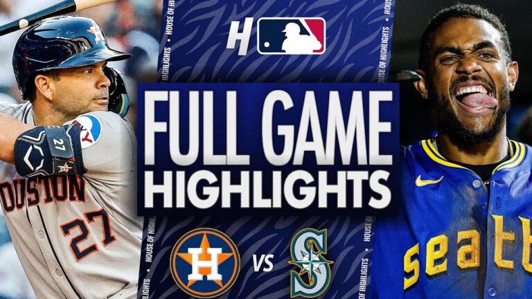 ヒューストンアストロズvsシアトルマリナーズ - フルゲームのハイライト| 2025年7月18日MLBシーズン