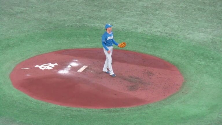 【ファイターズ】井口 和朋の投球フォーム 巨人戦に登板の2023年3月18日