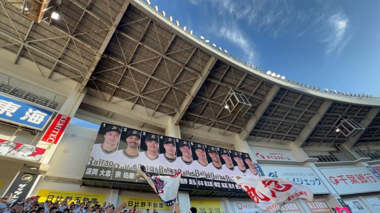 【ZOZOマリン】オリックス 試合前1-9 応援歌 2025.7.20