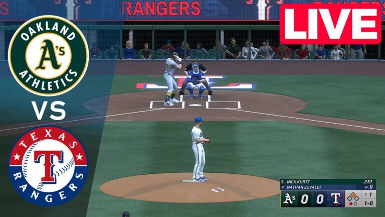 MLBLive🔴TexasRangersvs Oakland Athletics- 2025年7月21日|フルゲームMLB 2025 en vivo