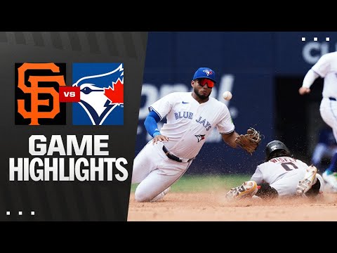 巨人vs.ブルージェイズゲームのハイライト（7/20/25）| MLBのハイライト