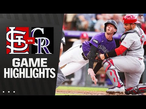 カーディナルズ対ロッキーズゲームのハイライト（7/21/25）| MLBのハイライト