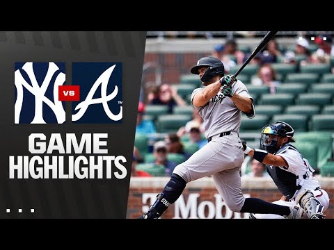 ヤンキースvs.ブレーブスゲームのハイライト（7/20/25）| MLBのハイライト