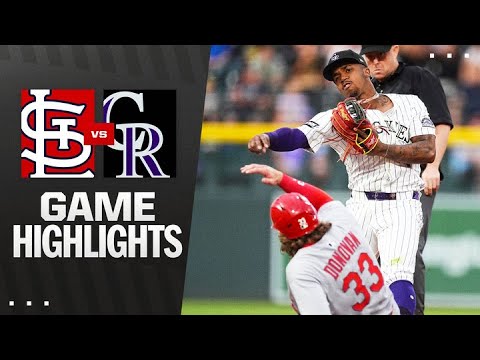 カーディナルズ対ロッキーズゲームのハイライト（7/22/25）| MLBのハイライト