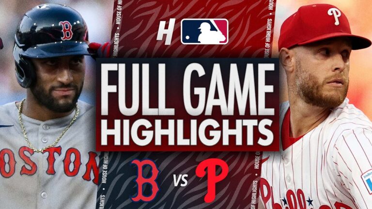 ボストンレッドソックスvsフィラデルフィアフィリーズ - フルゲームのハイライト| 2025年7月21日MLBシーズン