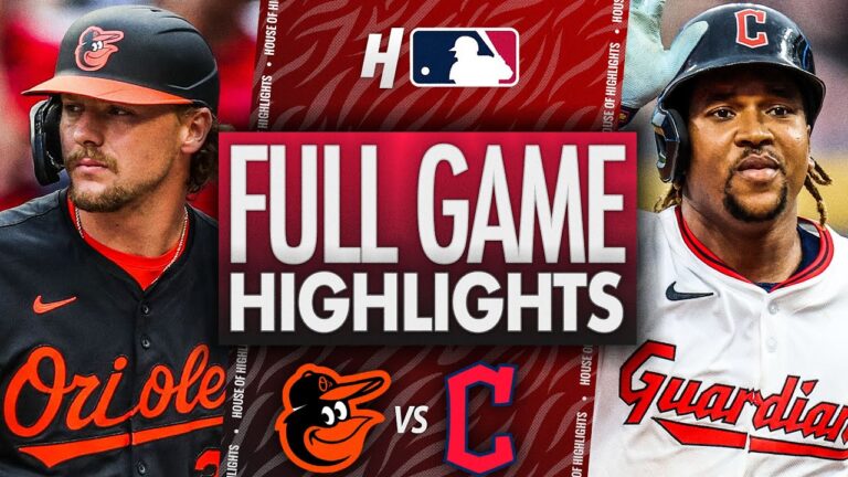 ボルチモアオリオールズ対クリーブランドガーディアンズ - フルゲームのハイライト| 2025年7月23日MLBシーズン