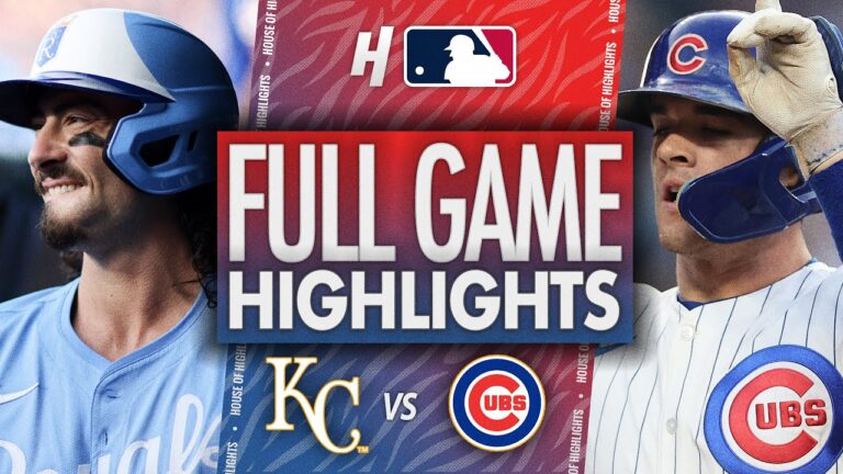 カンザスシティロイヤルズ対シカゴカブス - フルゲームのハイライト| 2025年7月21日MLBシーズン