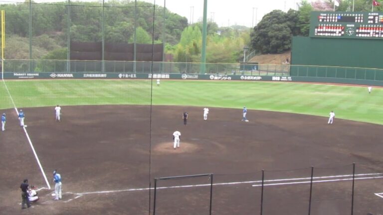 満塁のピンチで古川裕大を三振にとる直江大輔＜読売ジャイアンツ 対 日本ハムファイターズ 2024年4月18日＞