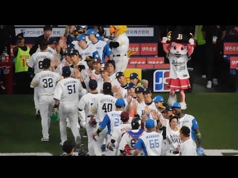 【快勝】オールパシフィック 勝利のハイタッチ 2025マイナビオールスター第1戦