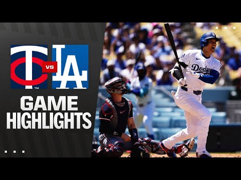 双子vs.ドジャースゲームのハイライト（7/23/25）| MLBのハイライト